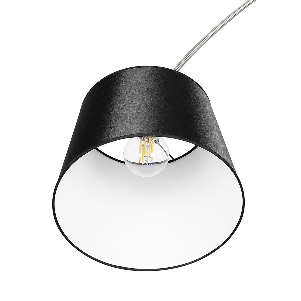 V-TAC Stehlampe E27 60W Schwarz 1360mm IP20