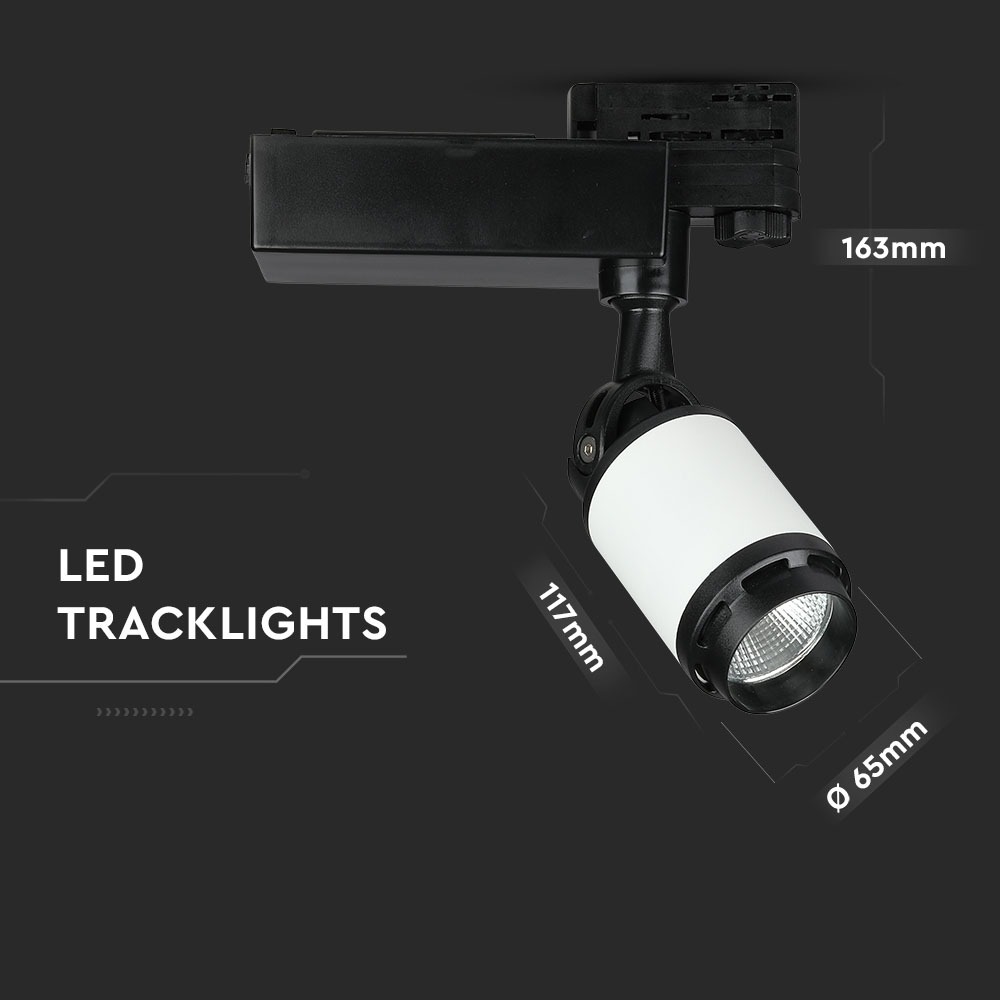 V-TAC LED Schienenleuchte 10W 6000K