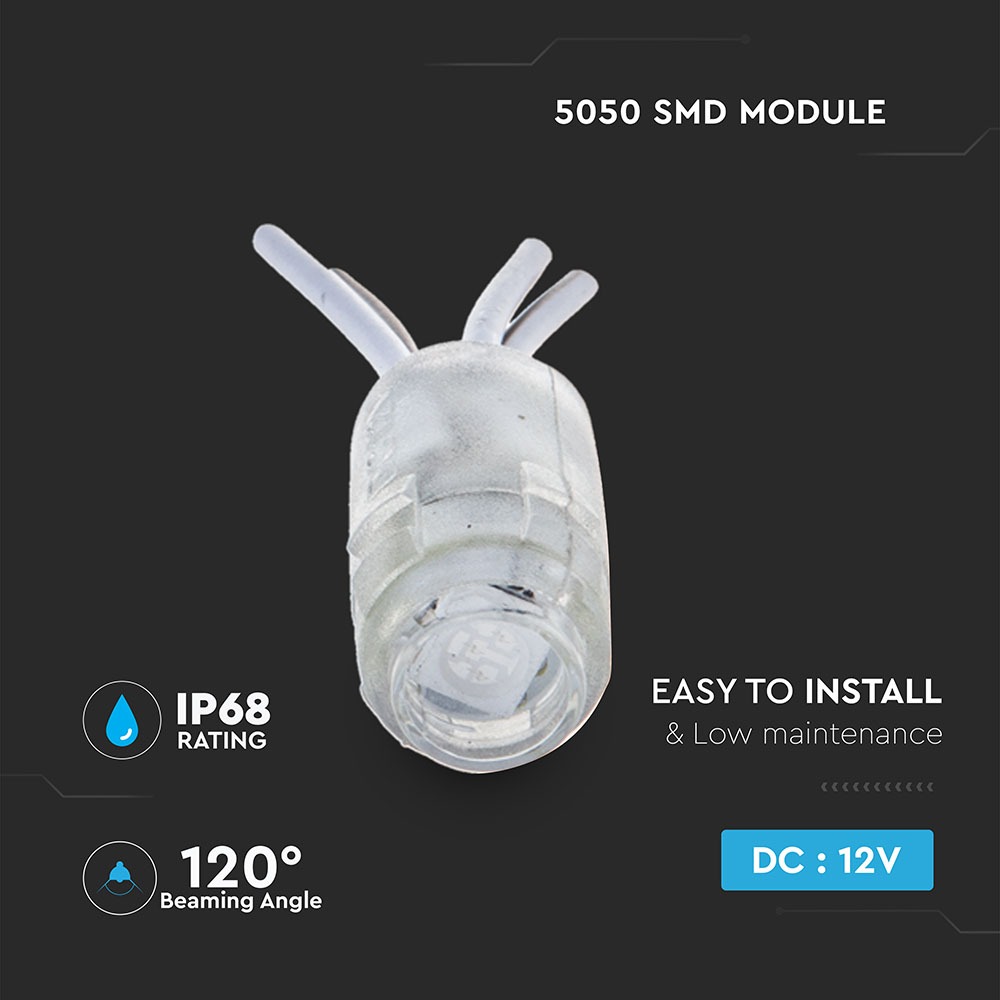 V-TAC LED Modul 0,24W Blau IP68