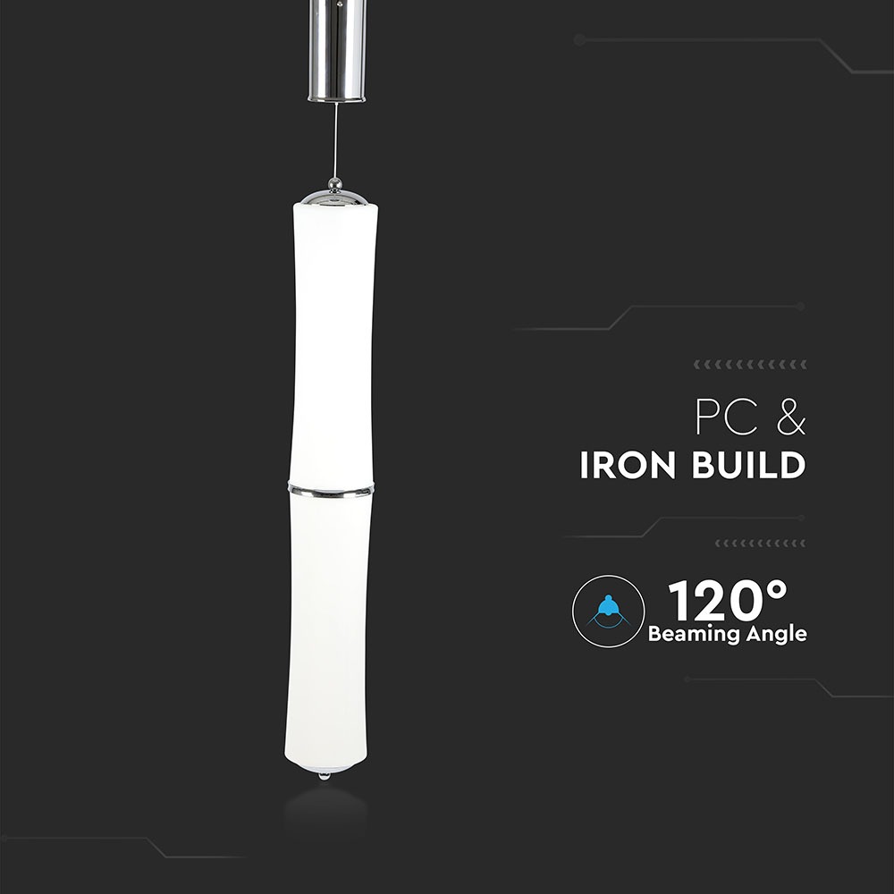 V-TAC Pendelleuchte 32W 3000K 1130mm IP20