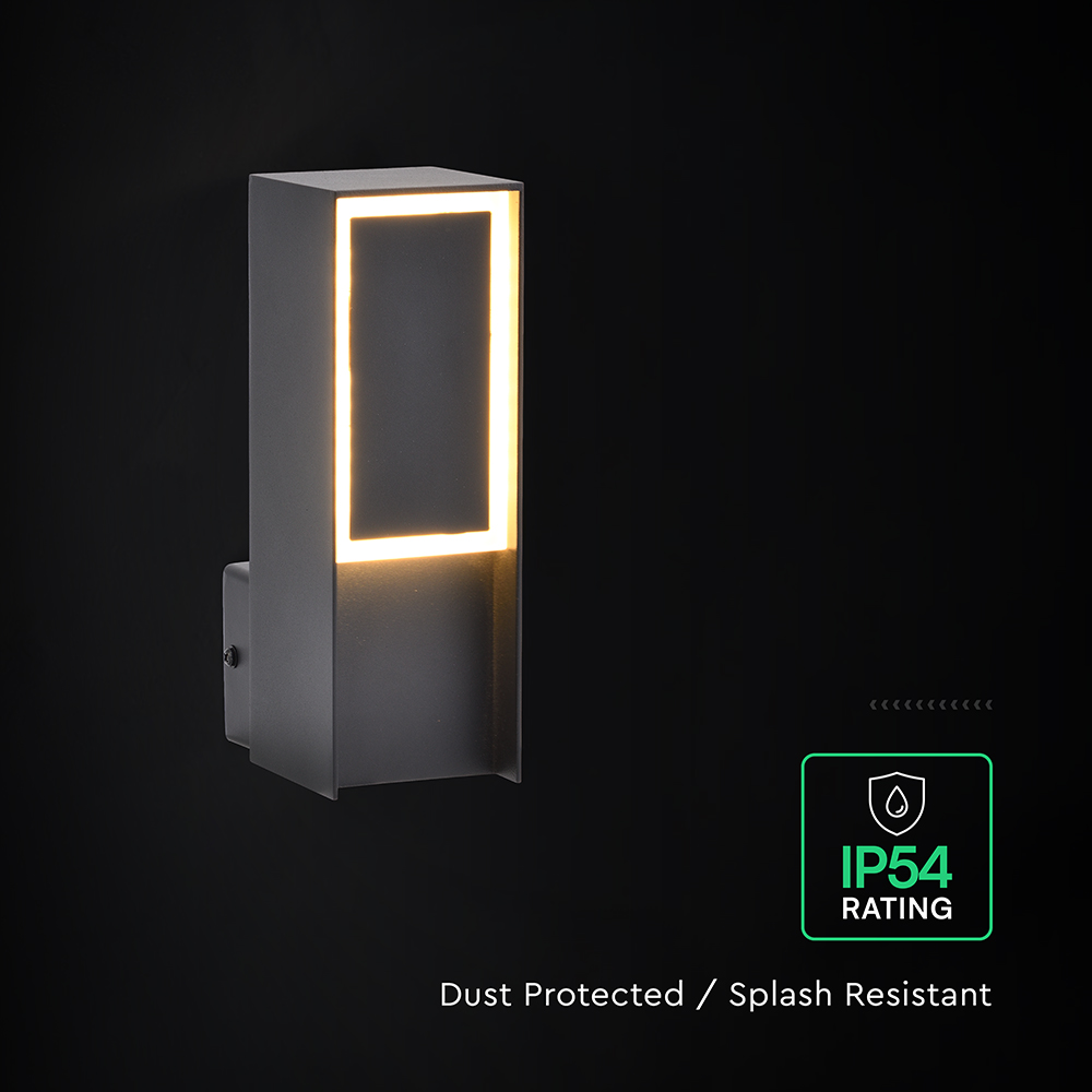 V-TAC LED-Außenwandleuchte 5W Warmweiß 3000K IP54