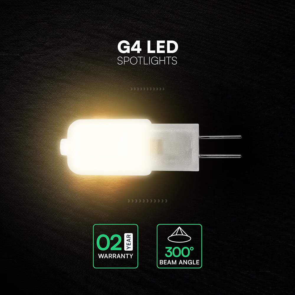 V-TAC Kapselleuchte G4 1,1W Tageslicht IP20