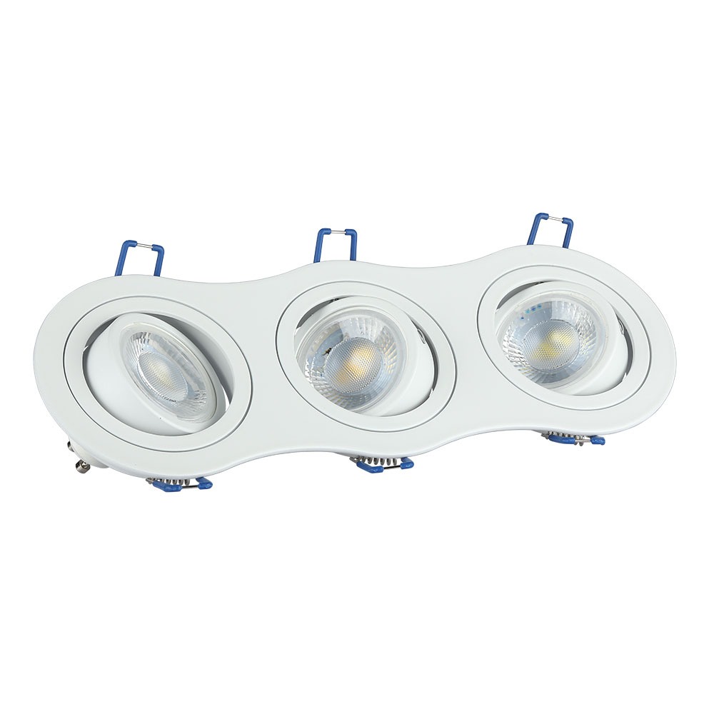 V-TAC Einbauleuchte 3XGU10 Rund IP20 265mm