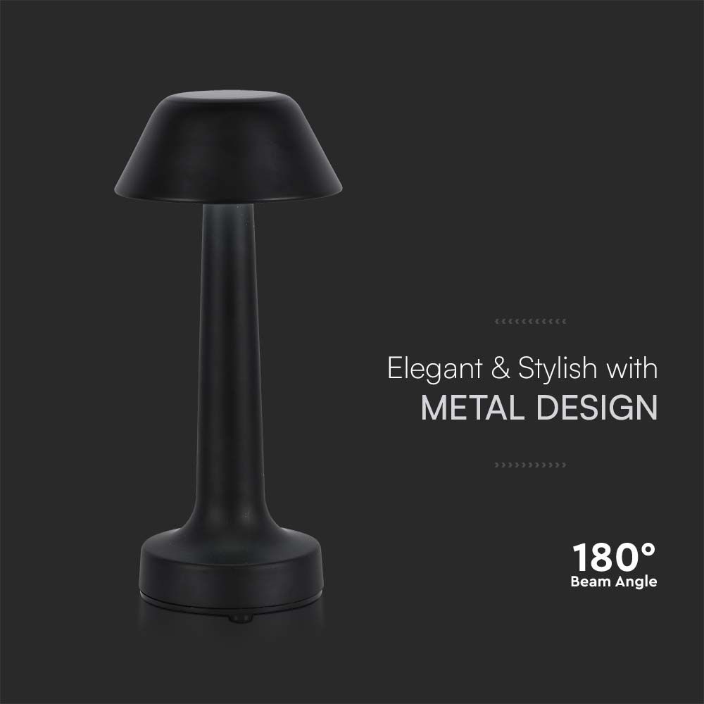 V-TAC Tischlampe 1W 3IN1 95mm IP20