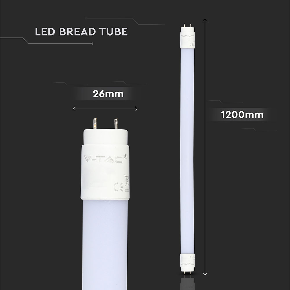 V-TAC LED Röhre G13 18W T8 1290mm IP20
