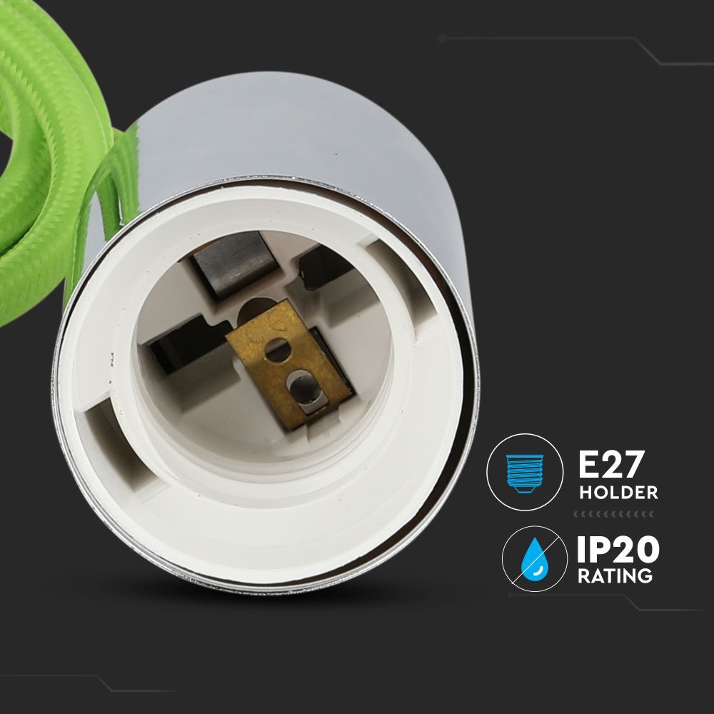 V-TAC Pendelleuchte E27 60W IP20 160mm