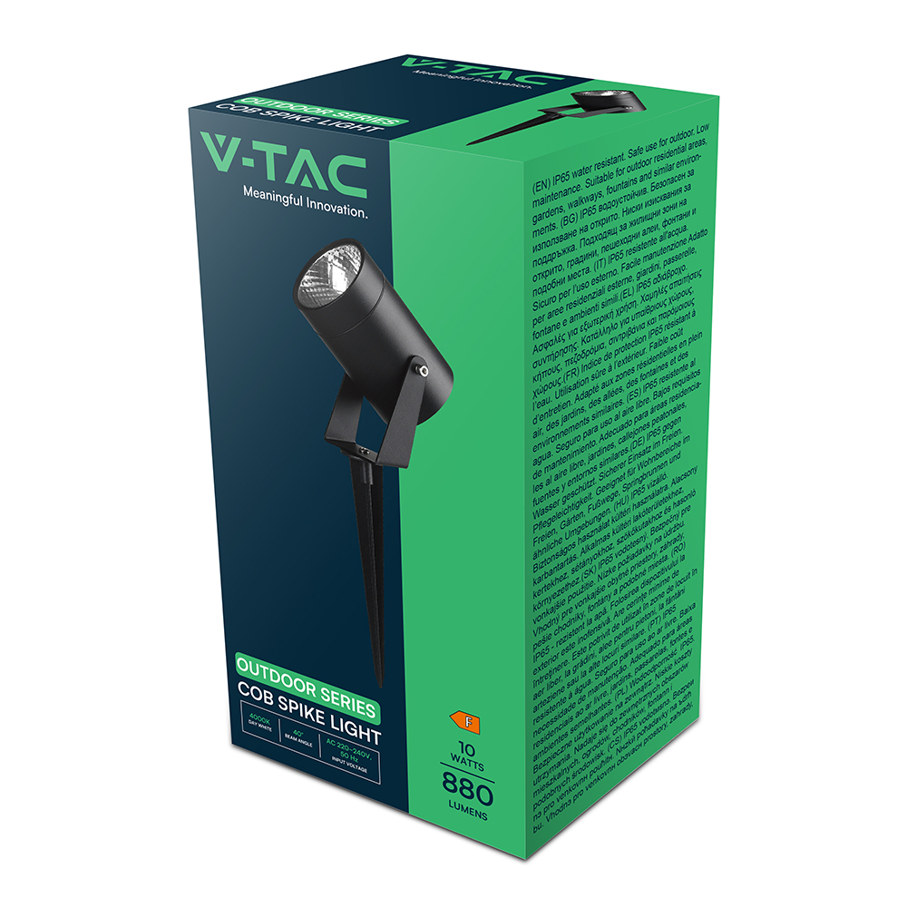 V-TAC Gartenleuchte 10W 4000K IP65