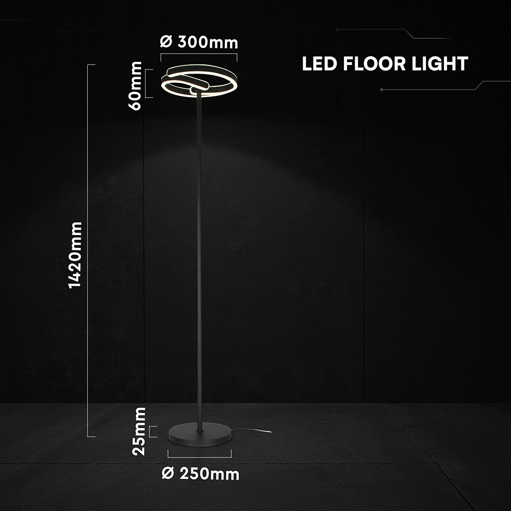 V-TAC Stehlampe 25W 4000K IP20