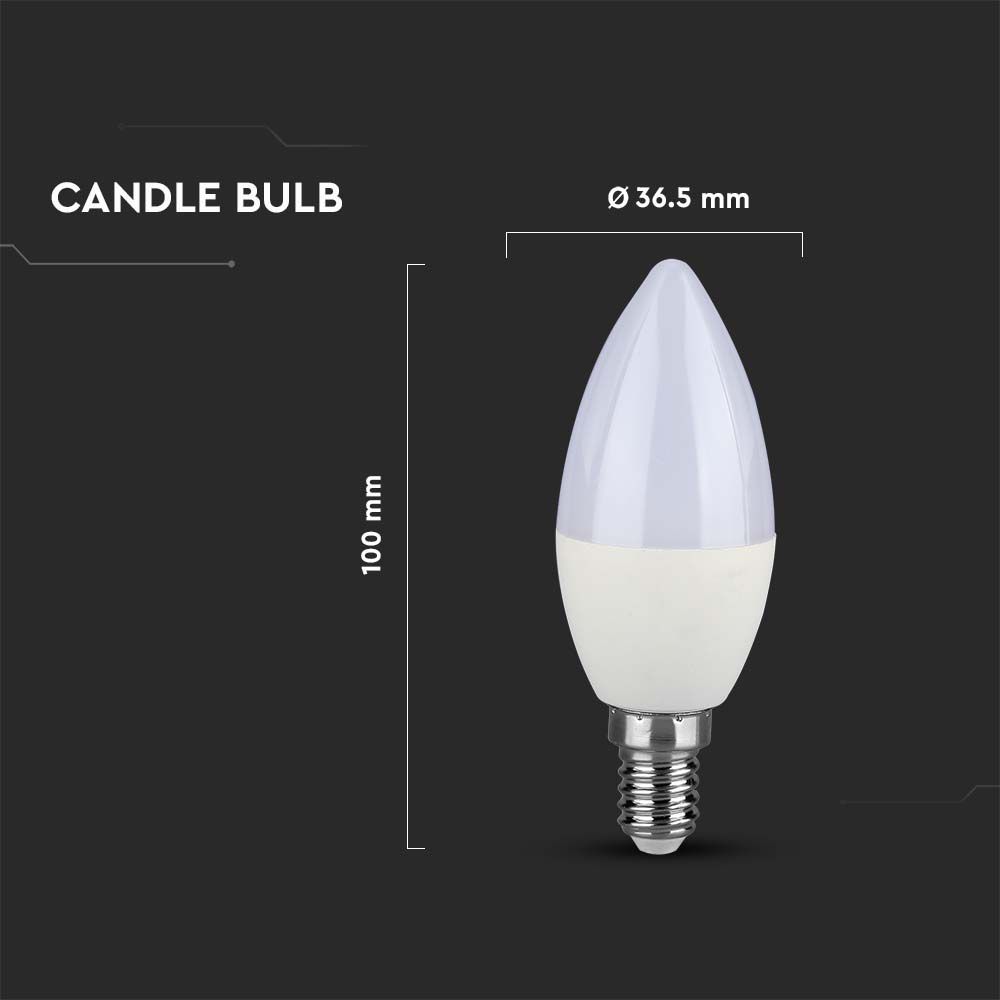 V-TAC Kerzenlampe E14 2,9W 4000K