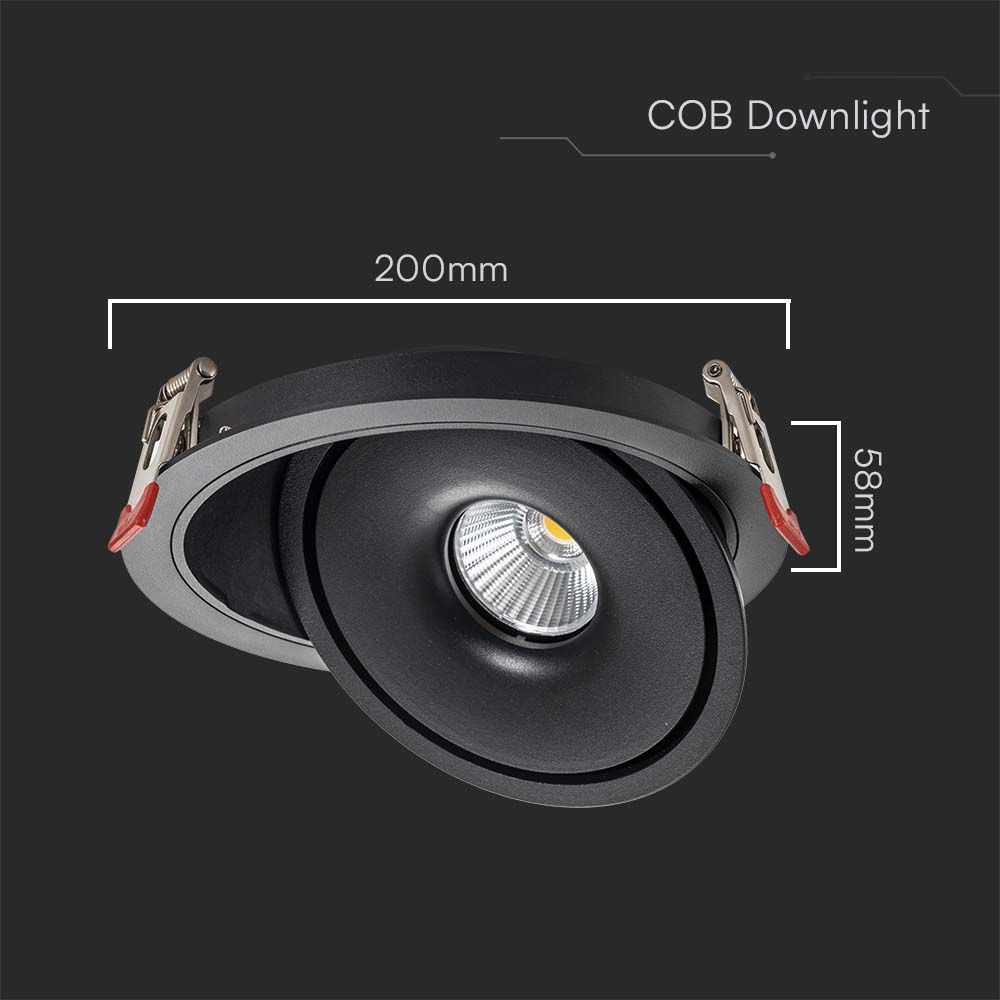 V-TAC LED Downlight 28W 3IN1 IP20