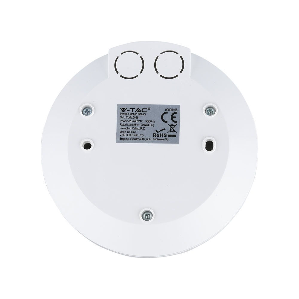 V-TAC Bewegungsmelder Infrarot IP20