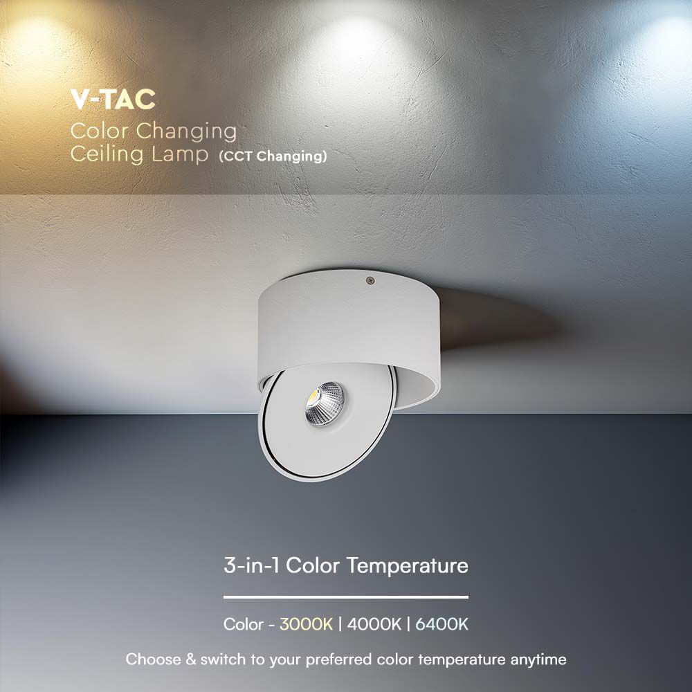 V-TAC LED Downlight 28W 3IN1 IP20