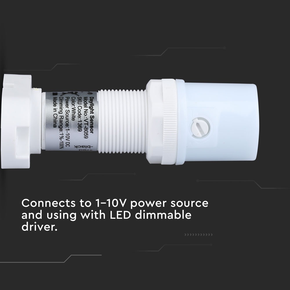 V-TAC Bewegungsmelder Tageslichtsensor IP20