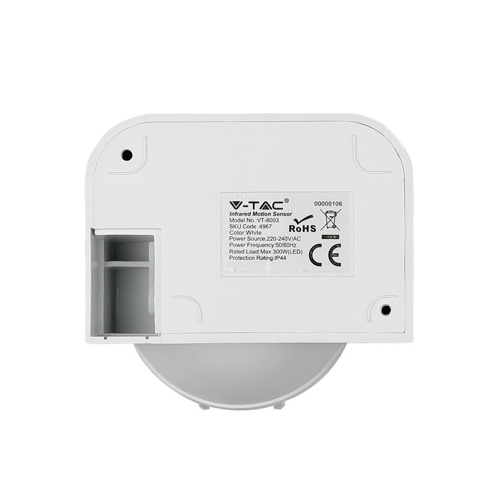 V-TAC Bewegungsmelder Infrarot IP44