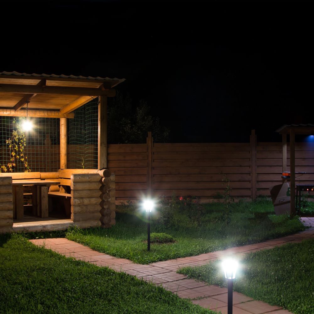 V-TAC Gartenlampe E27 150mm IP44