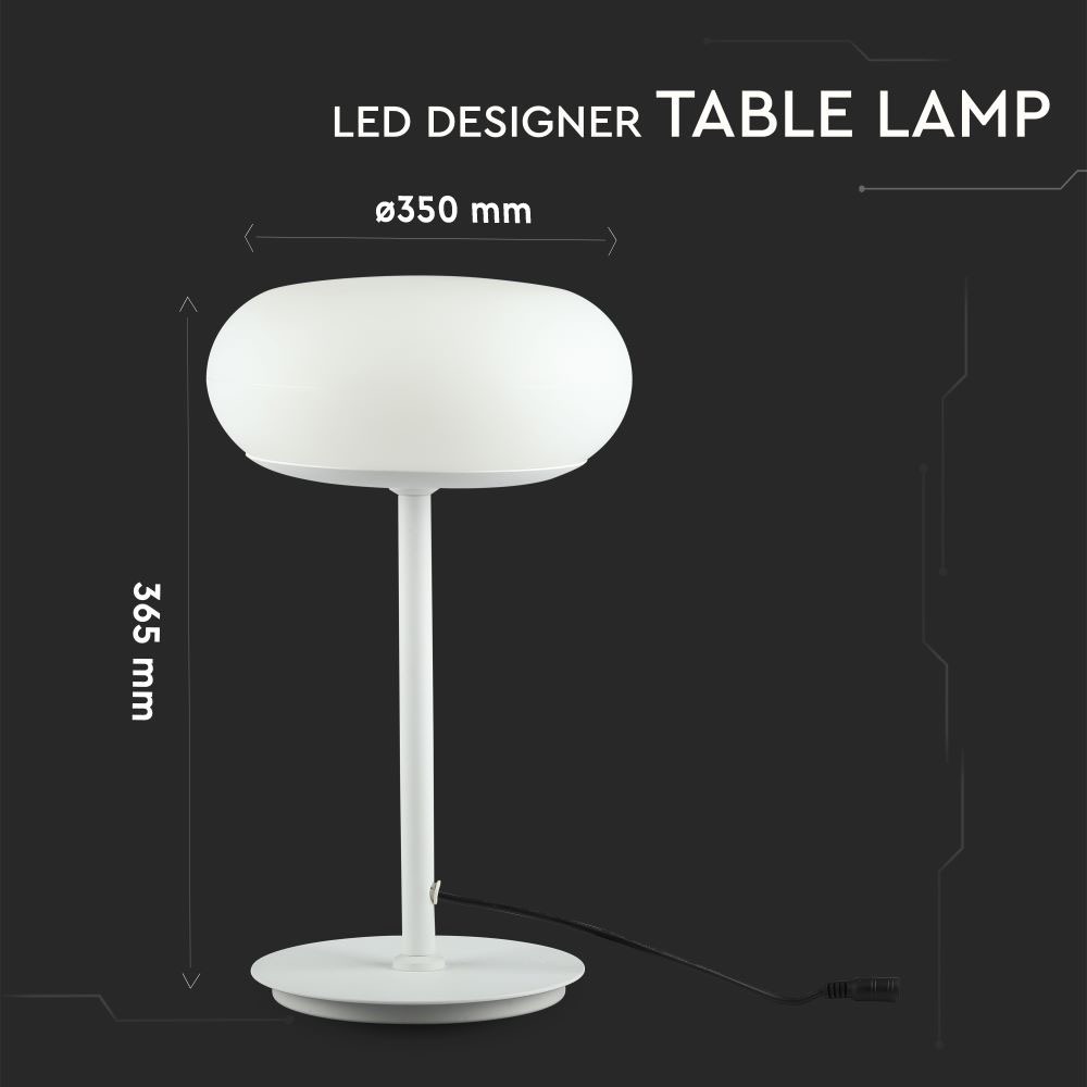V-TAC Tischlampe 25W Warmweiss 240mm IP20