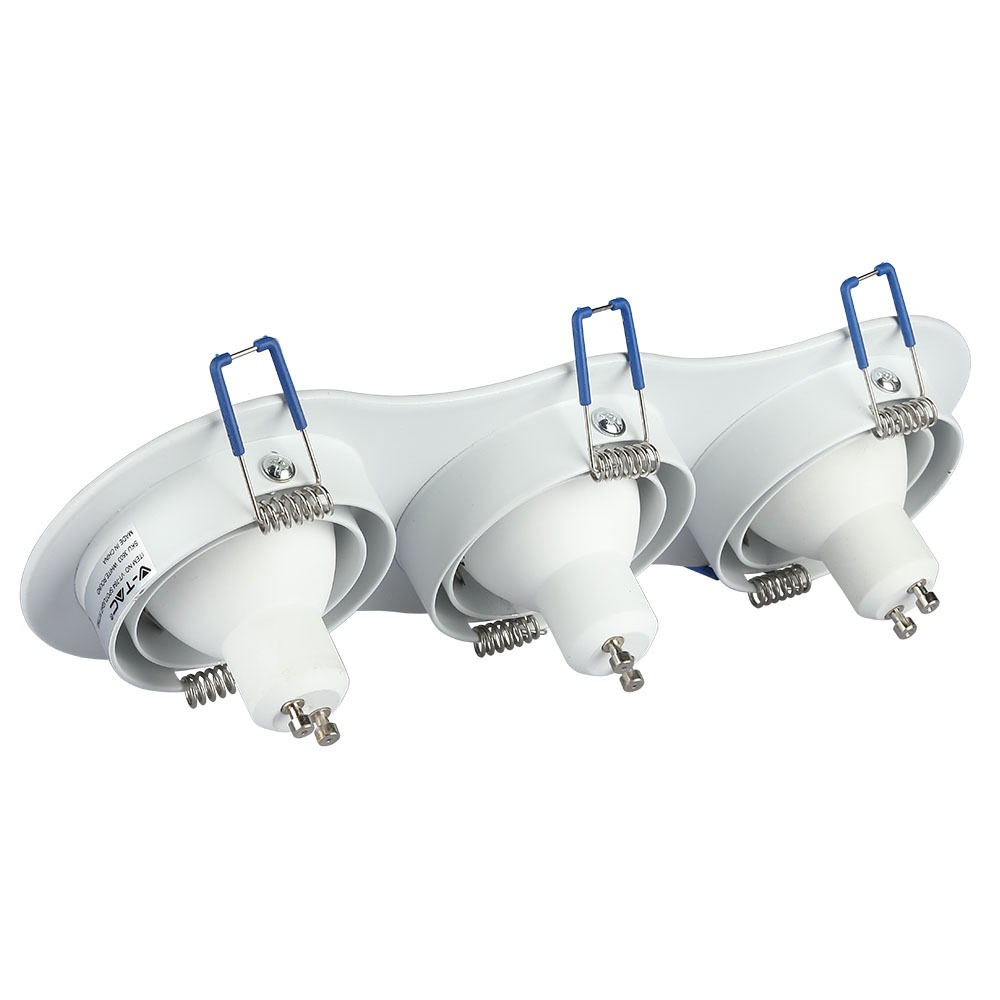 V-TAC Einbauleuchte 3XGU10 Rund IP20 265mm