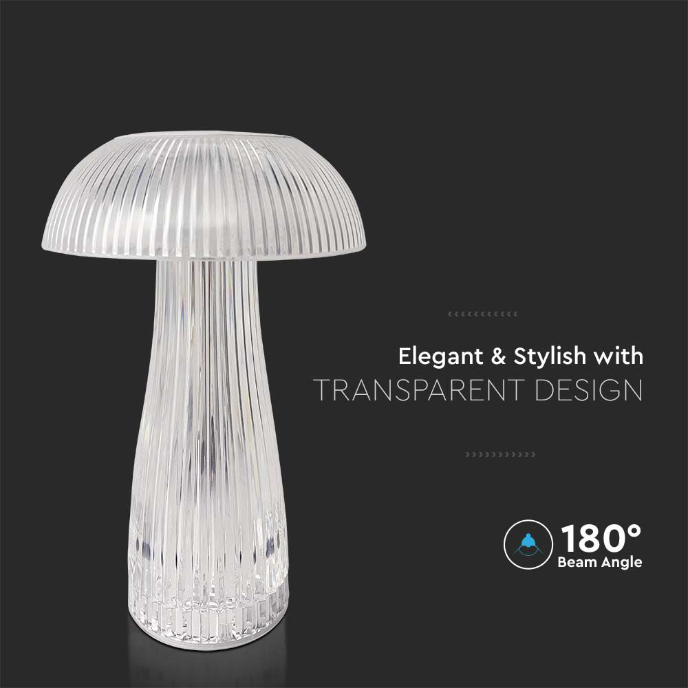 V-TAC Tischlampe 1W 3IN1 185mm IP20