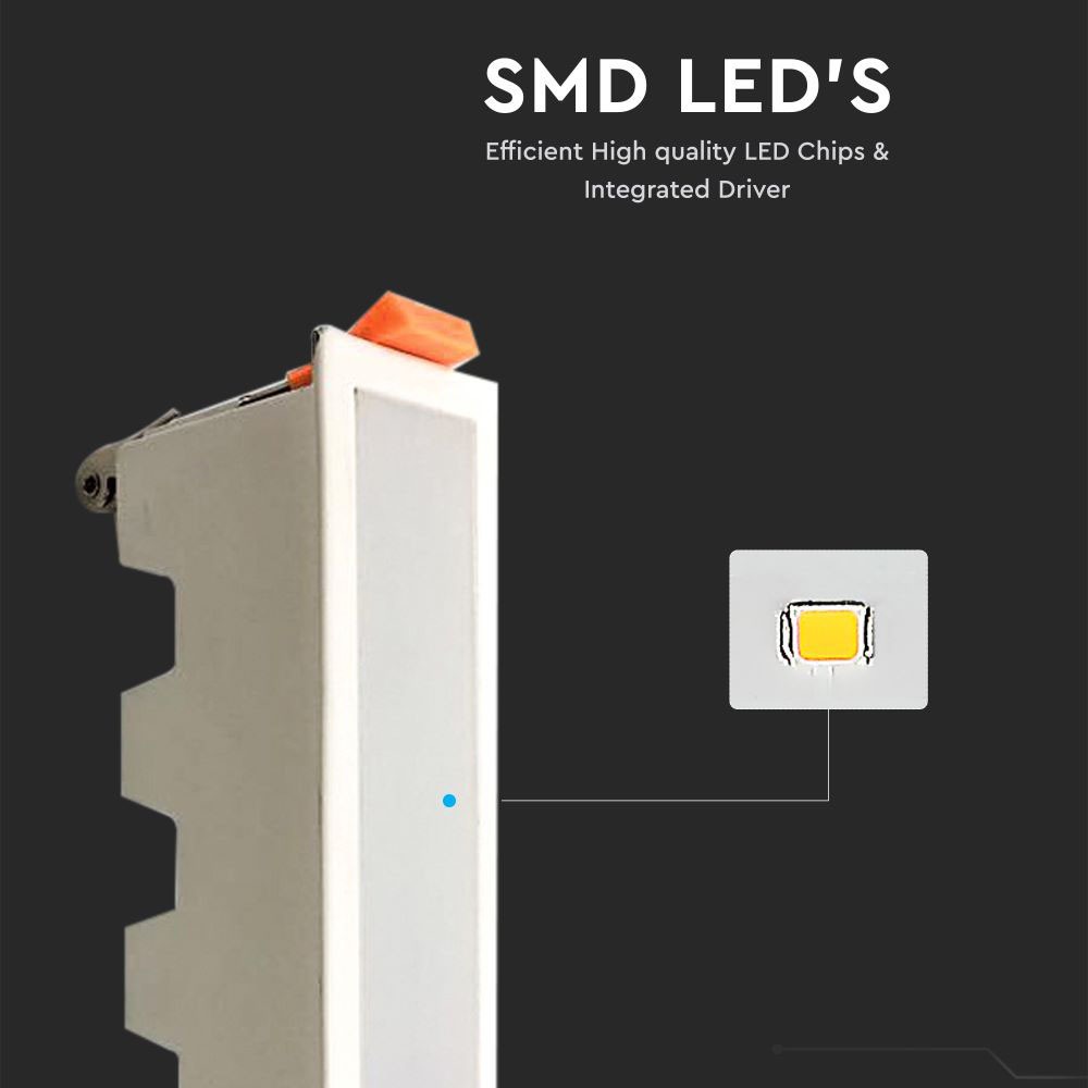 V-TAC LED Mini Panel 10W Warmweiss 60mm IP20