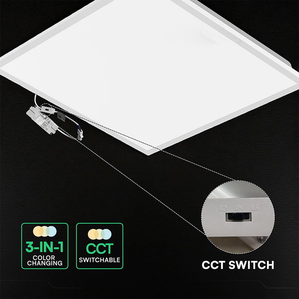 V-TAC LED-Panel 40W Quadratisch 3IN1 IP20
