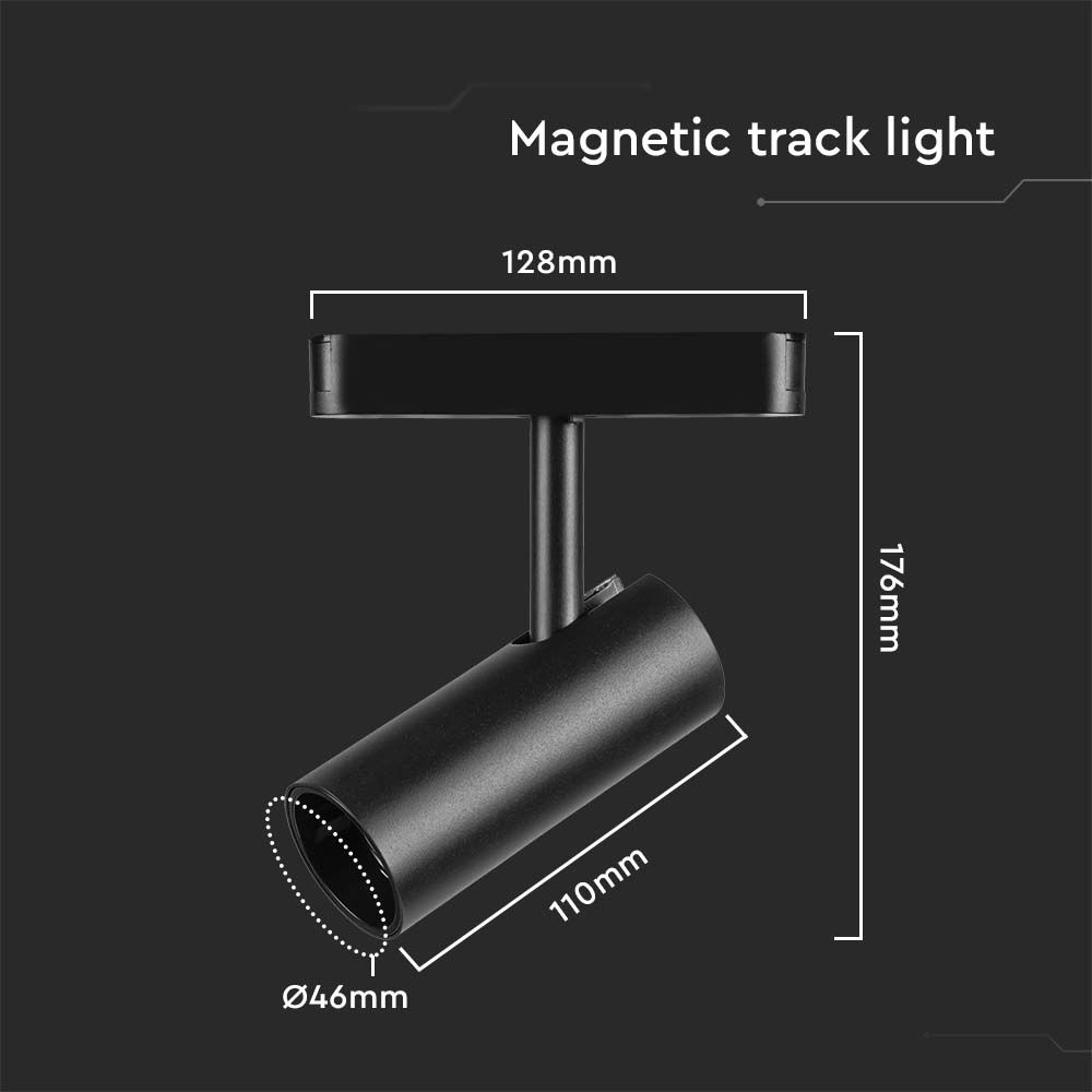 V-TAC LED Schienenleuchte 11W 6400K 145mm IP20