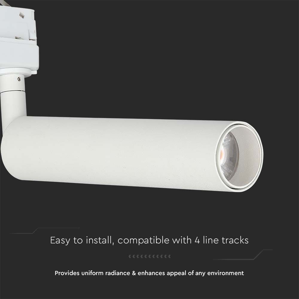 V-TAC LED Schienenleuchte 15W Neutralweiss 100mm IP20