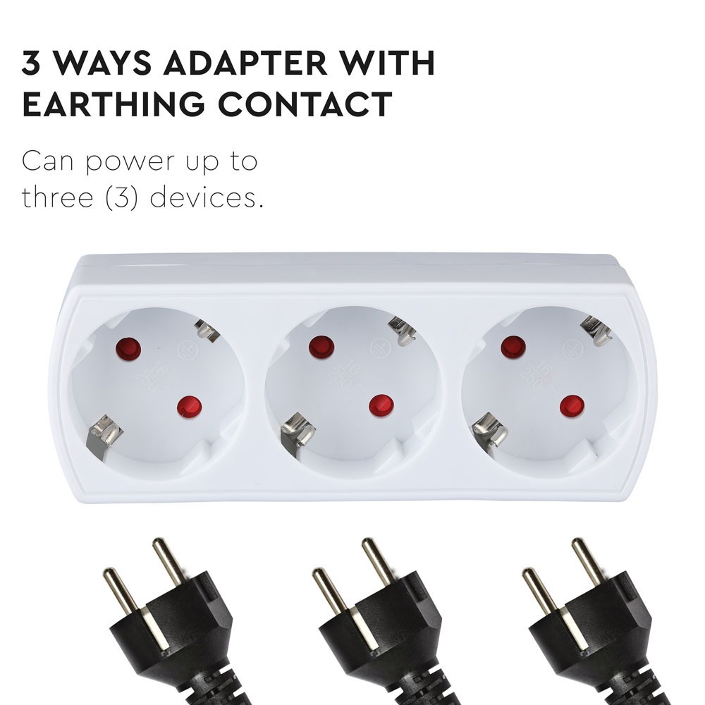 V-TAC Adapter 250V 16A IP20 50mm
