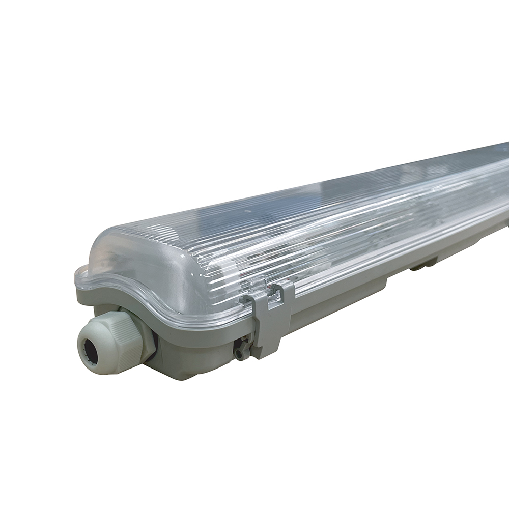 V-TAC Feuchtraum-Wannenleuchte TF-Serie 2x 1,2 m IP65