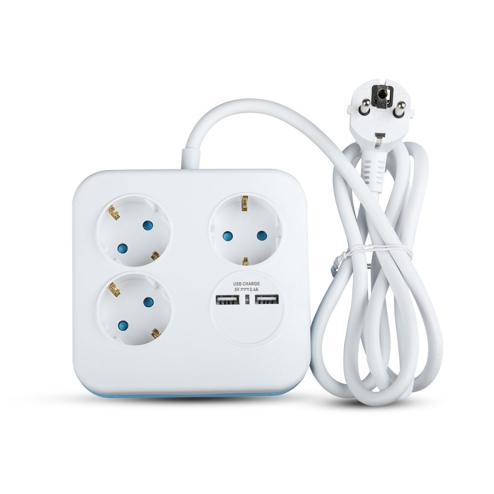 V-TAC Adapter 3680W Quadrat IP20 45mm