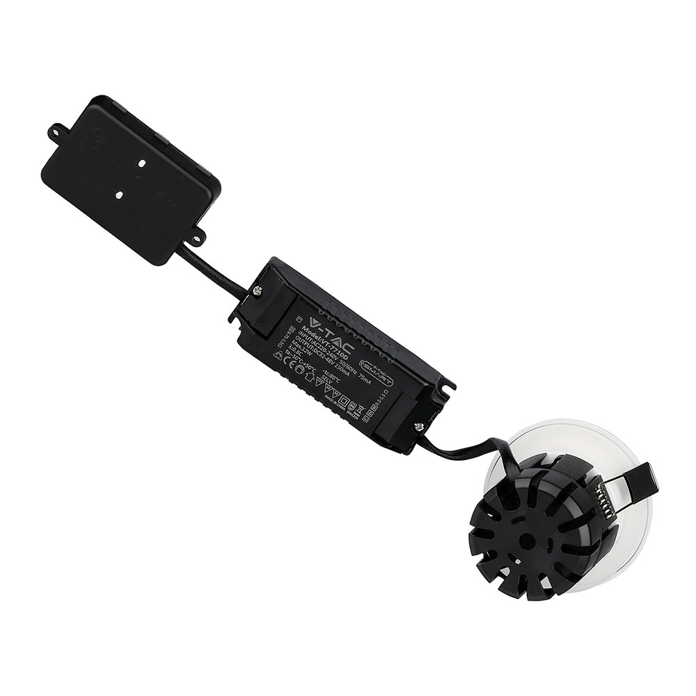 V-TAC LED Einbauleuchte 10W 3IN1 IP65