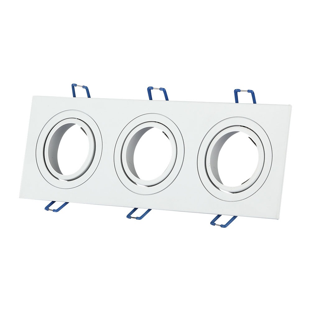 V-TAC Einbauleuchte 3XGU10 Quadrat IP20 265mm