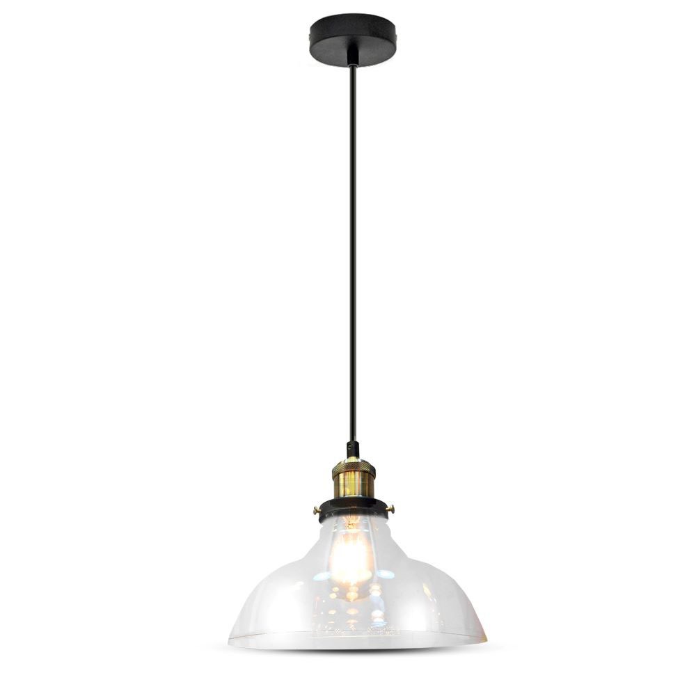 V-TAC Pendelleuchte E27 60W IP20 300mm