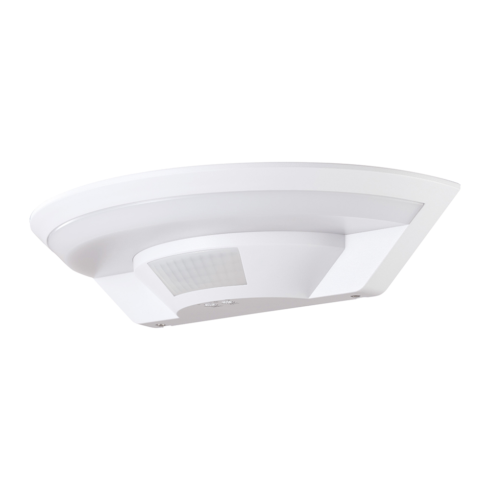 V-TAC LED-Wandleuchte 10W mit PIR-Bewegungsmelder CREE-Chip Neutralweiß 4000K weiß