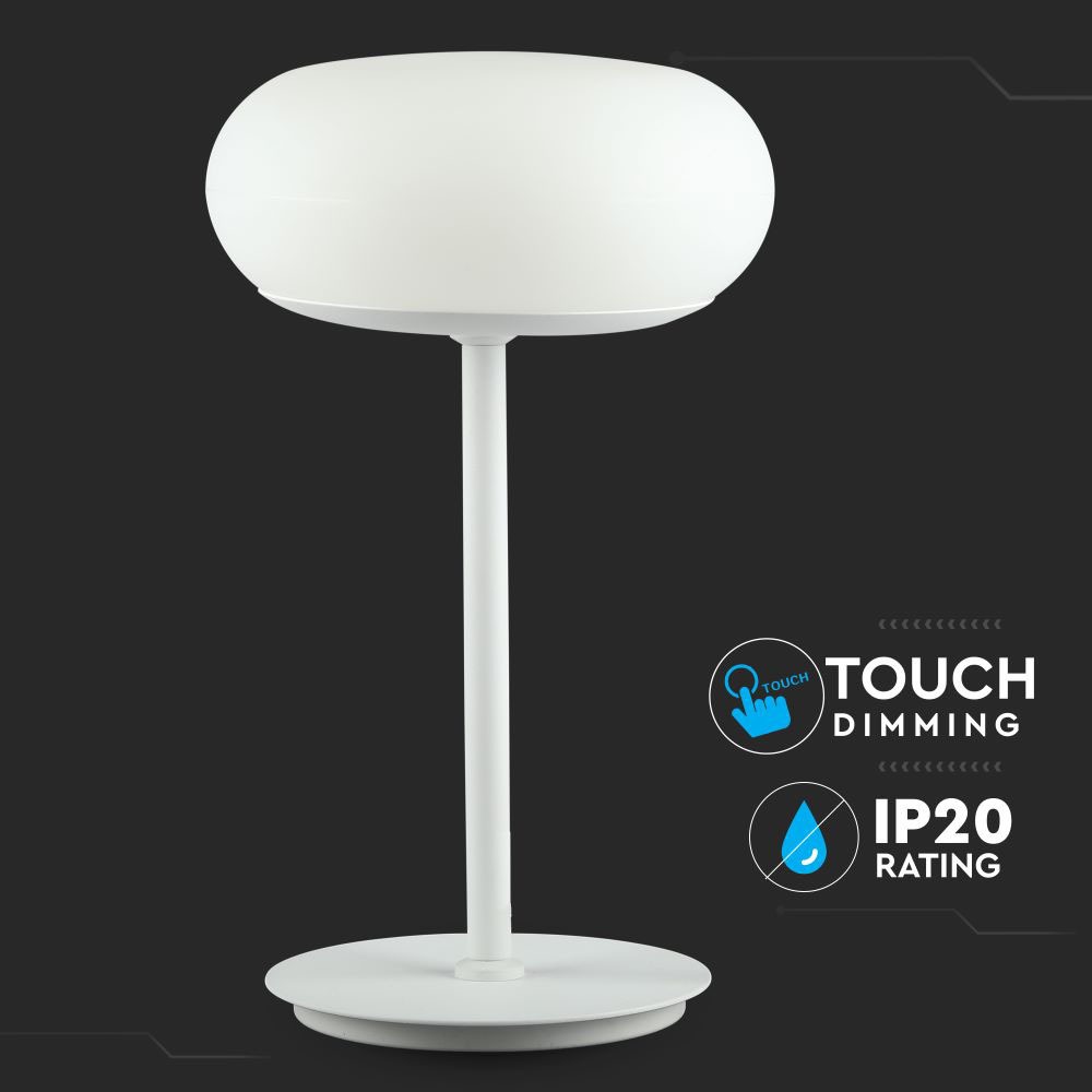V-TAC Tischlampe 25W Warmweiss 240mm IP20