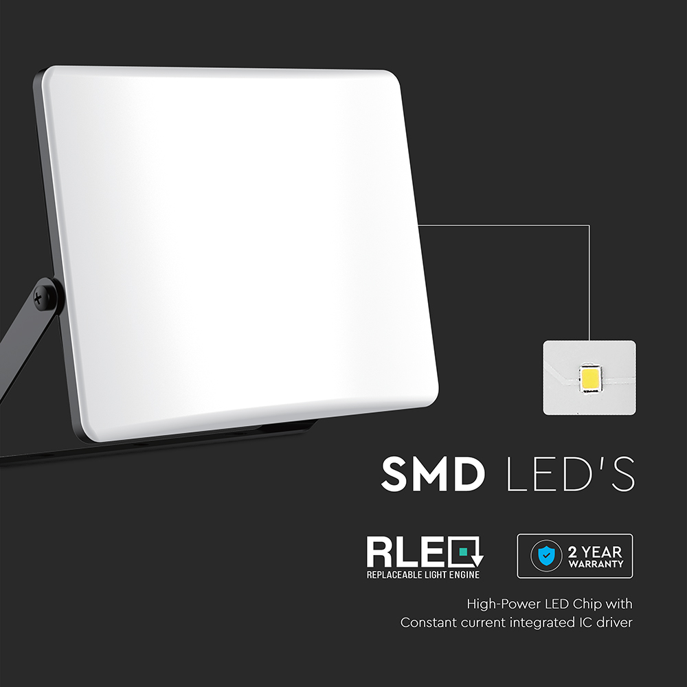 V-TAC LED Flutlicht 100W 3IN1 IP65