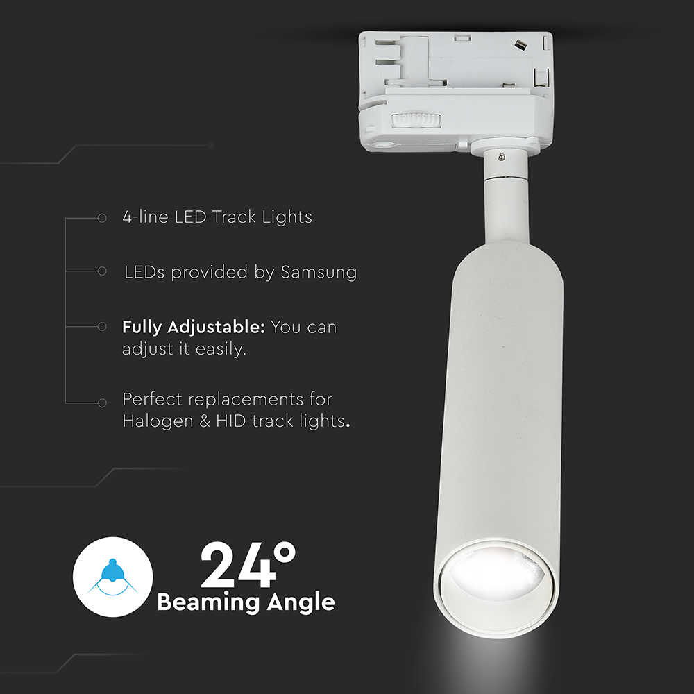 V-TAC LED Schienenleuchte 15W 5000K