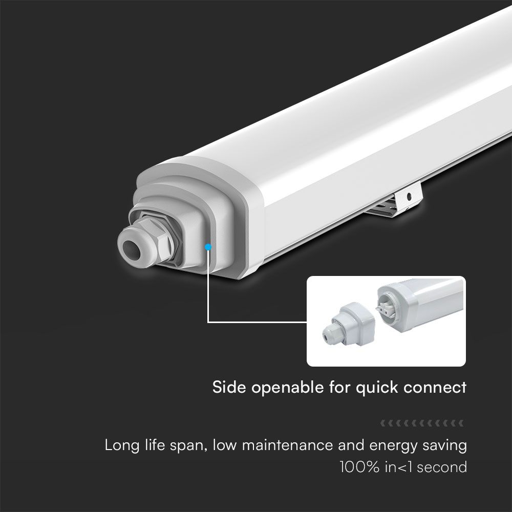 V-TAC LED Leuchte 18W Weiß 6500K 680mm IP65