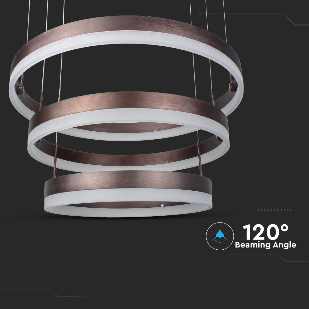 V-TAC Kronleuchter 86W Warmweiss 730mm IP20