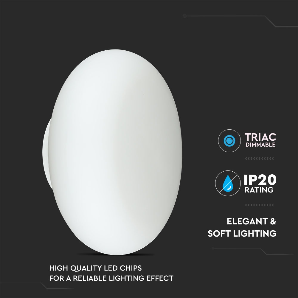 V-TAC Wandleuchte 40W Warmweiss 270mm IP20