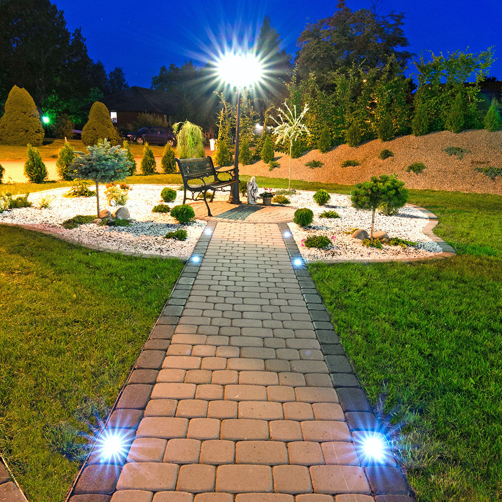 V-TAC Gartenlampe 2xE27 345mm IP44