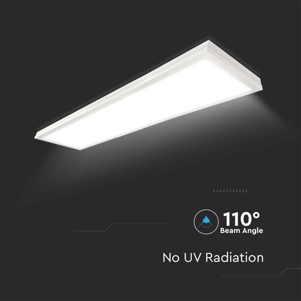 V-TAC LED Panel 40W 6500K 1225mm IP20
