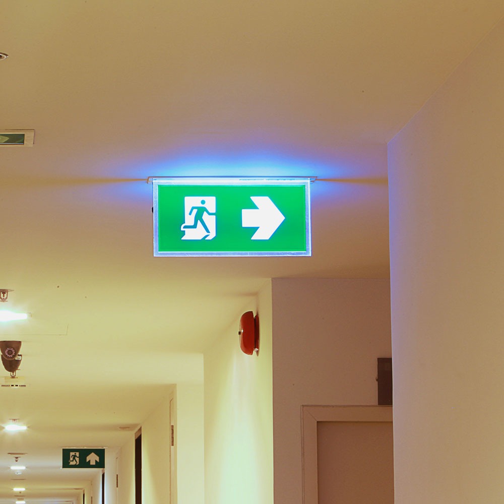 V-TAC Notlicht Wandleuchte 2W 6000K IP20