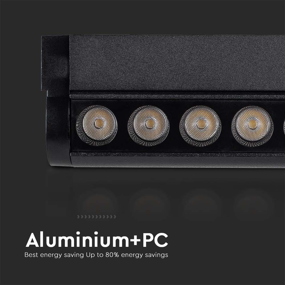 V-TAC LED Schienenleuchte 12W 6400K 87mm IP20