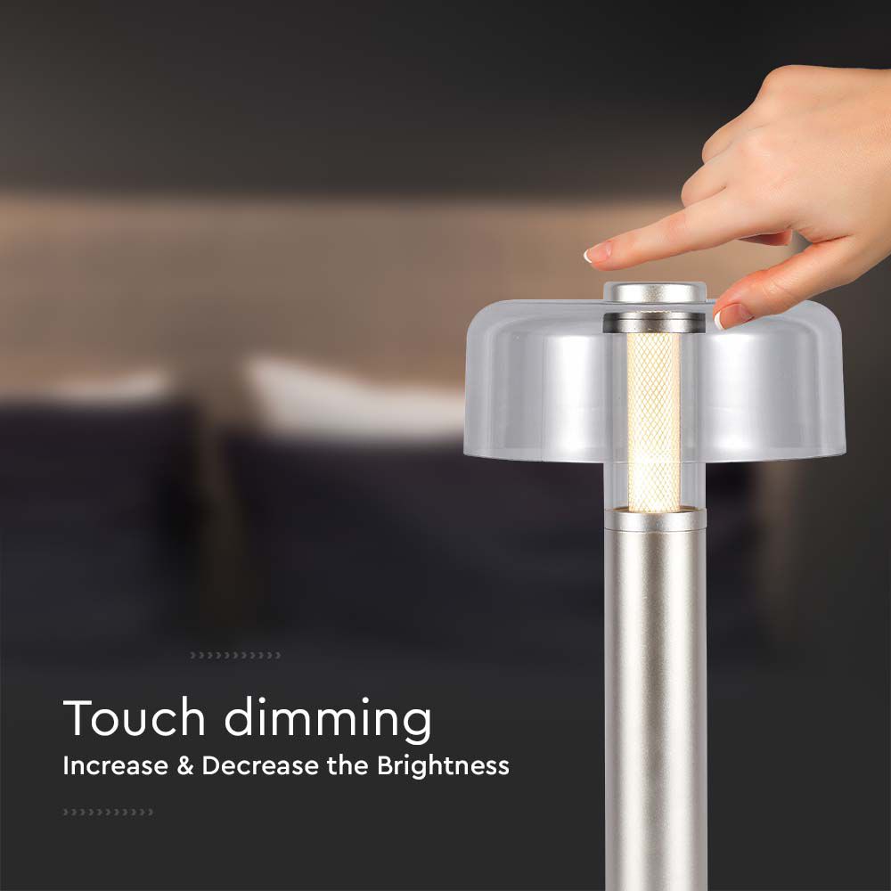 V-TAC Tischlampe 1W Warmweiss 185mm IP20