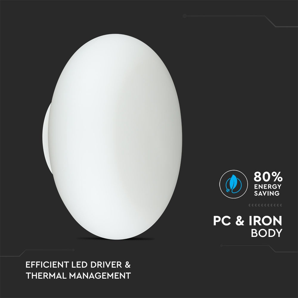V-TAC Wandleuchte 40W Warmweiss 270mm IP20