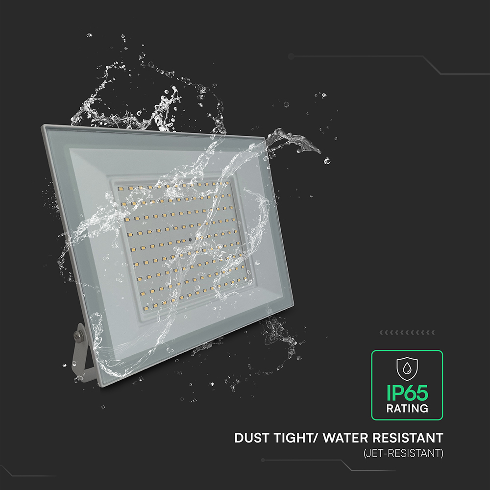 V-TAC LED Flutlicht 100W 4000K IP65