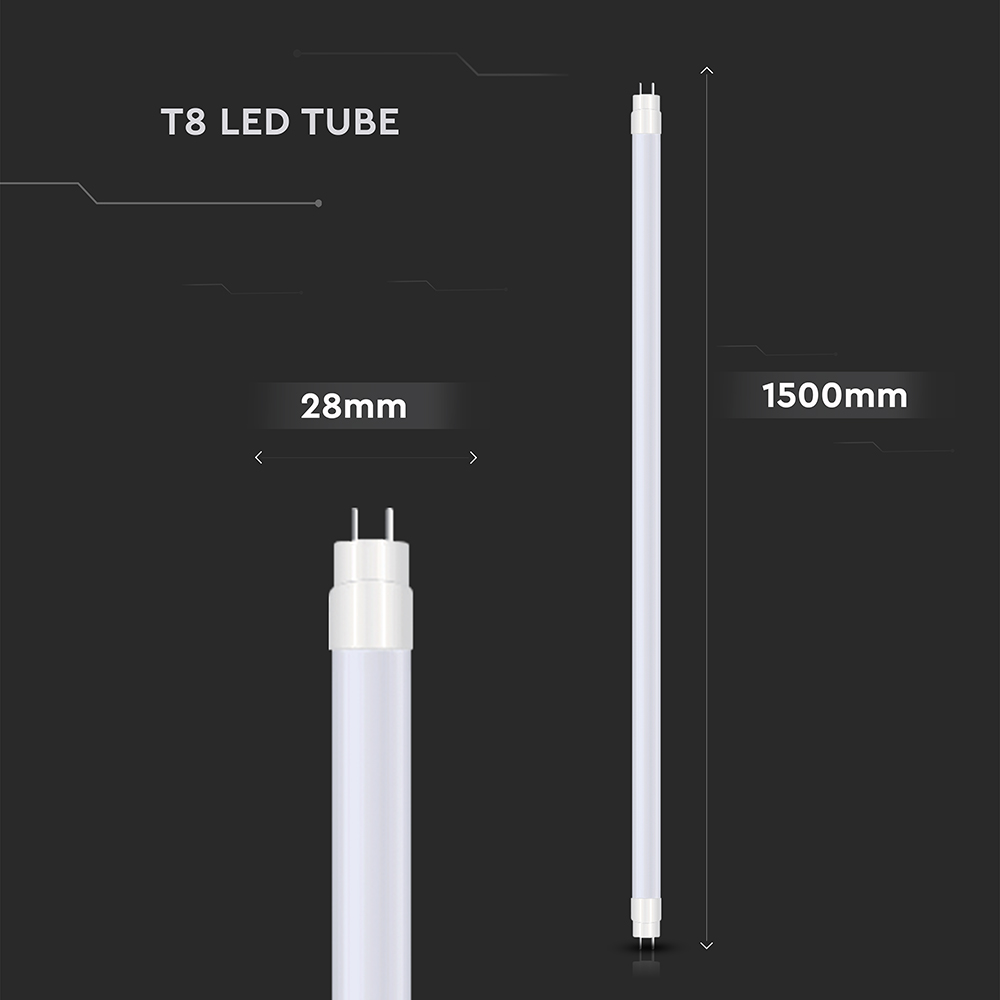 V-TAC LED Röhre G13 20W T8 6500K 1558mm IP20