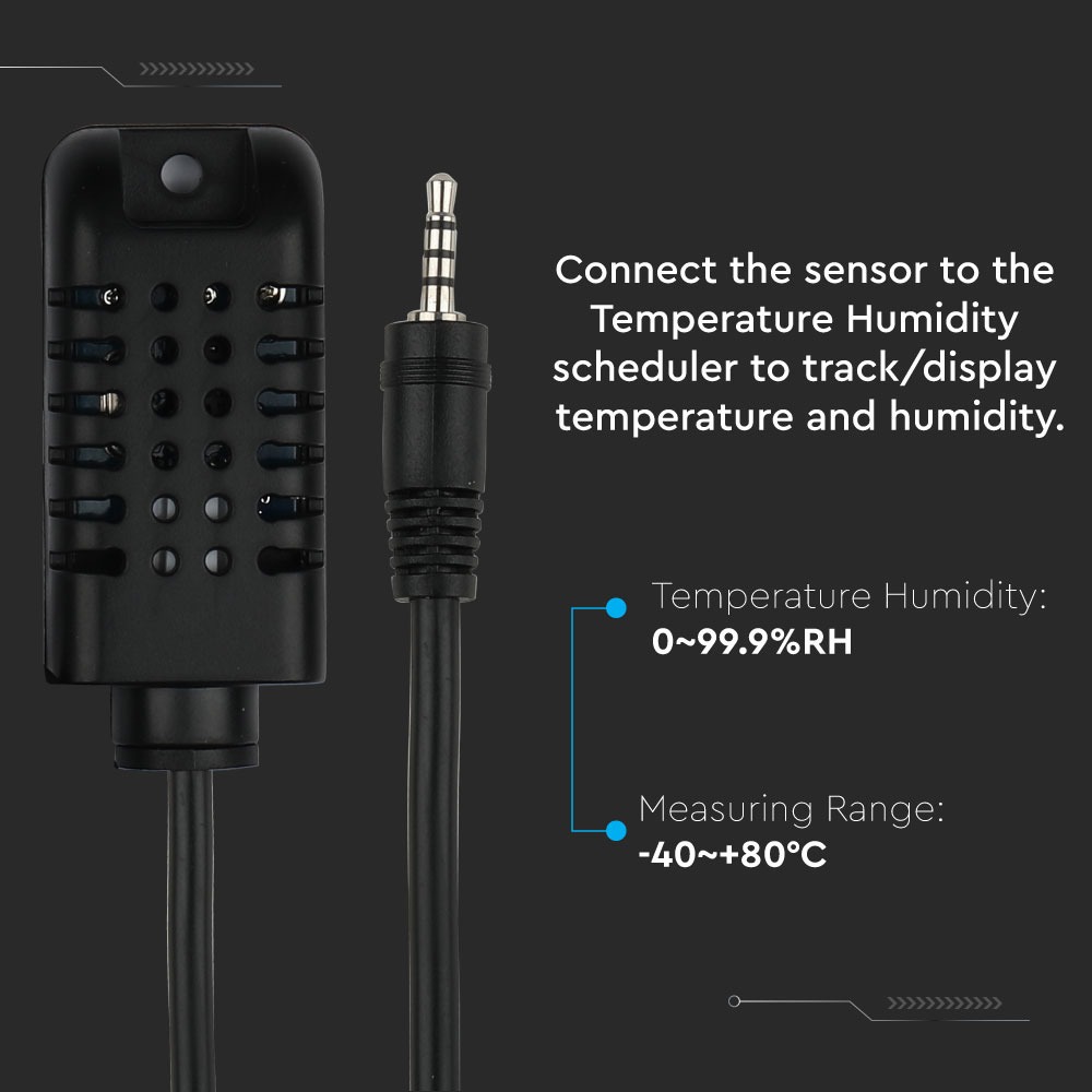 V-TAC Temperatursensor 100mm IP20