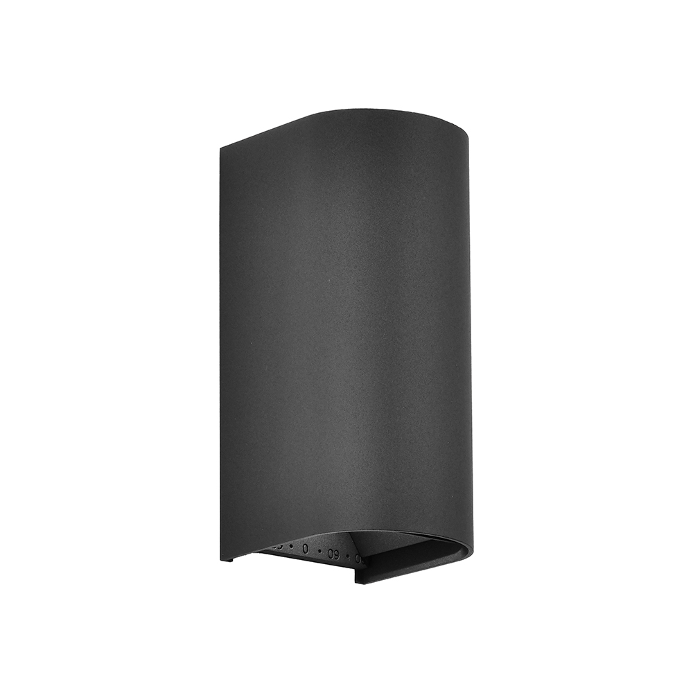 V-TAC LED-Außenwandleuchte 10W CCT 3in1 schwarz IP65 (VT-120113-B)