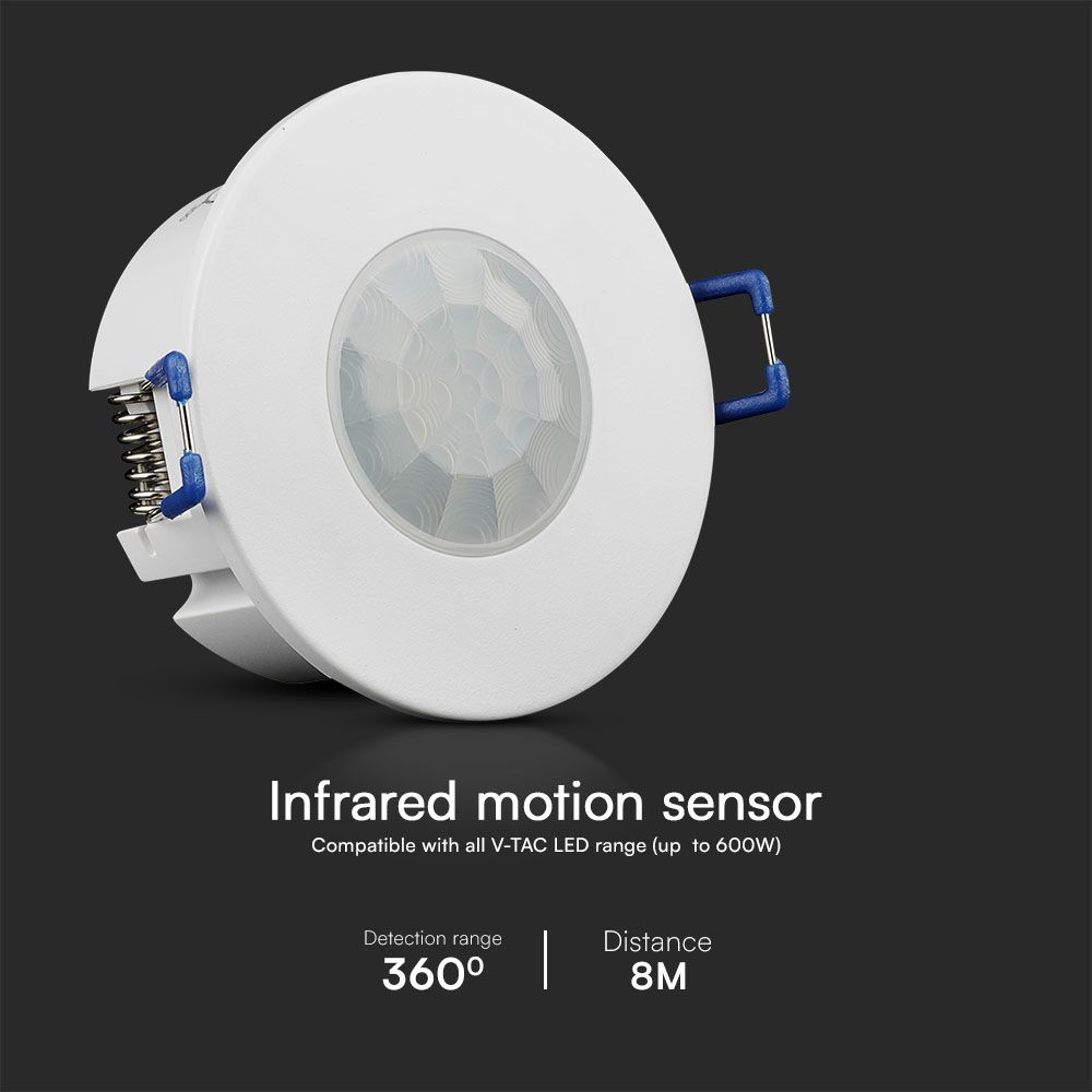V-TAC Infrarot Sensor 5 Jahre IP20 88mm